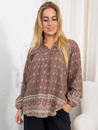 Marta du Chateau Christelle shirt fango - Online - Mode