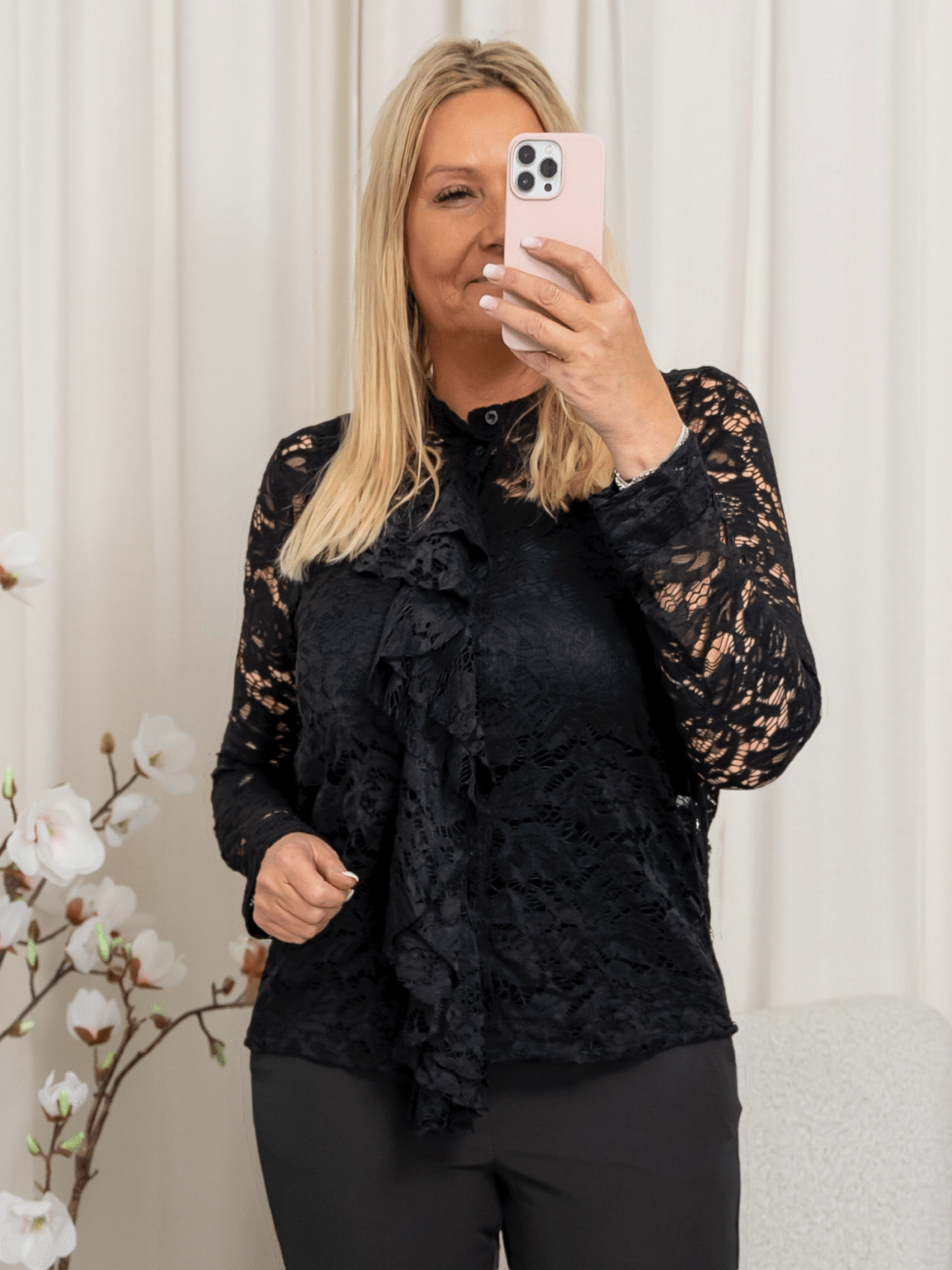 Marta du Chateau Claire shirt black - Online - Mode