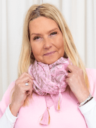 Marta du Chateau Clarimonde scarf rosa - Online - Mode