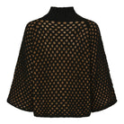 Marta du Chateau Clemence knit black/camello - Online - Mode