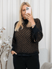 Marta du Chateau Clemence knit black/camello