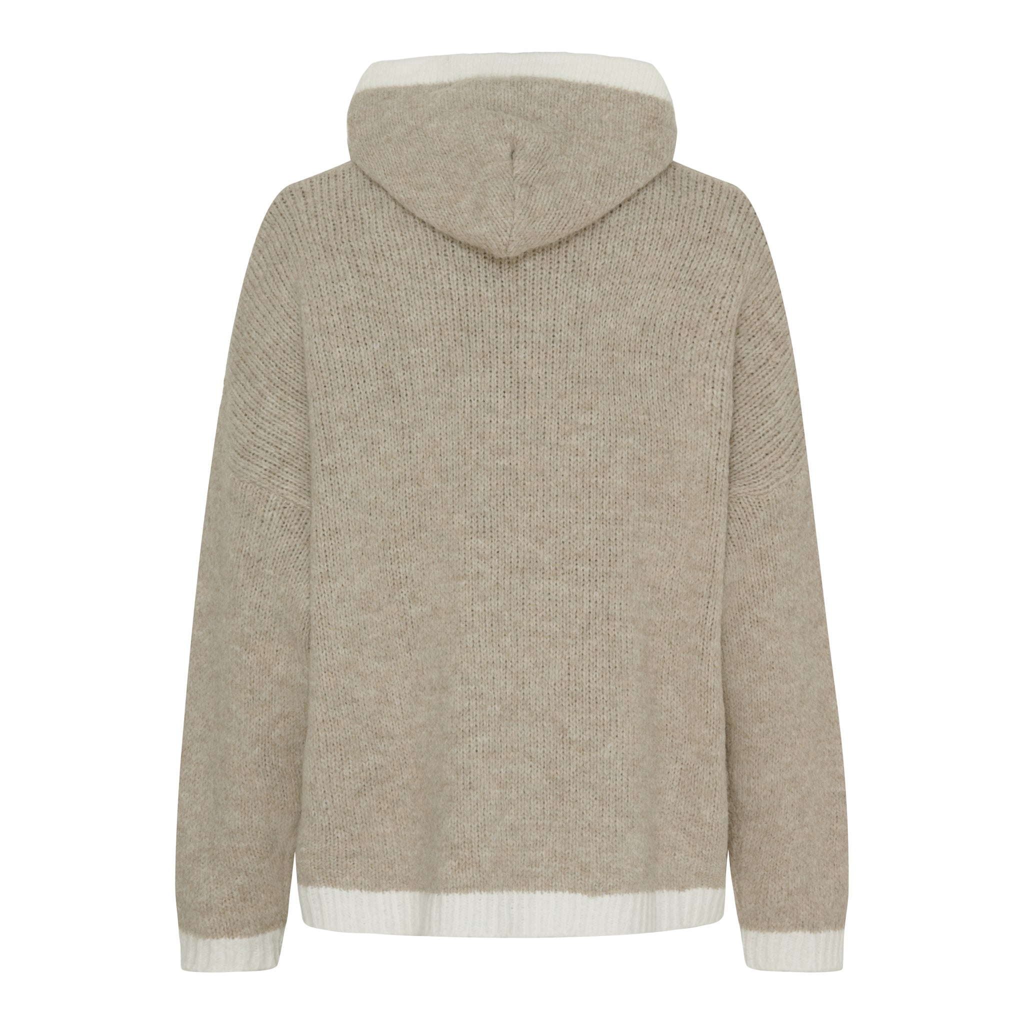 Marta du Chateau Coralie knit beige/white - Online - Mode