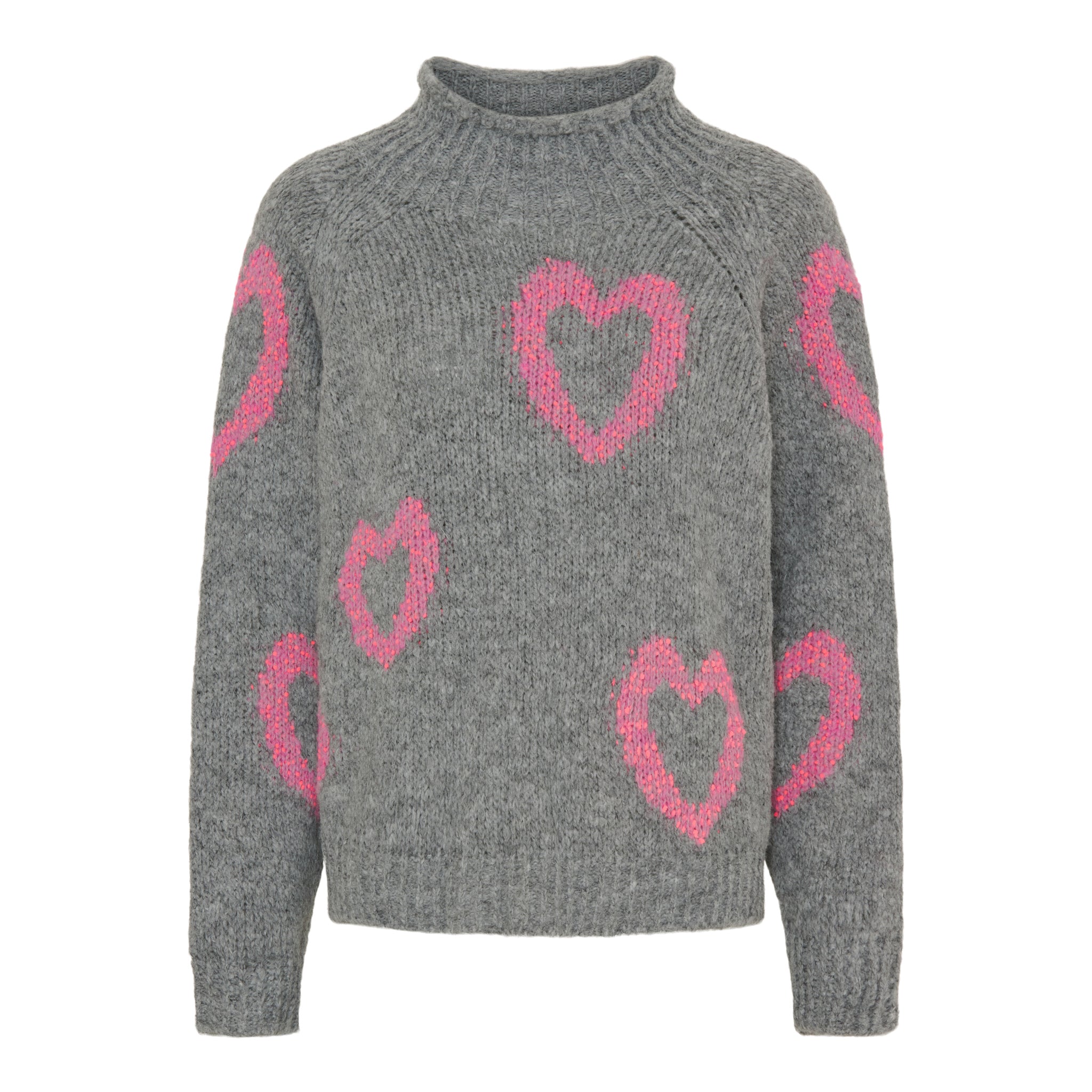 Marta du Chateau Cosette knit grigio/fuxia - Online - Mode