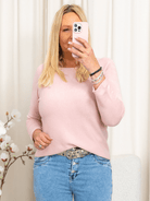 Marta du Chateau Dagmar knit rosa - Online - Mode