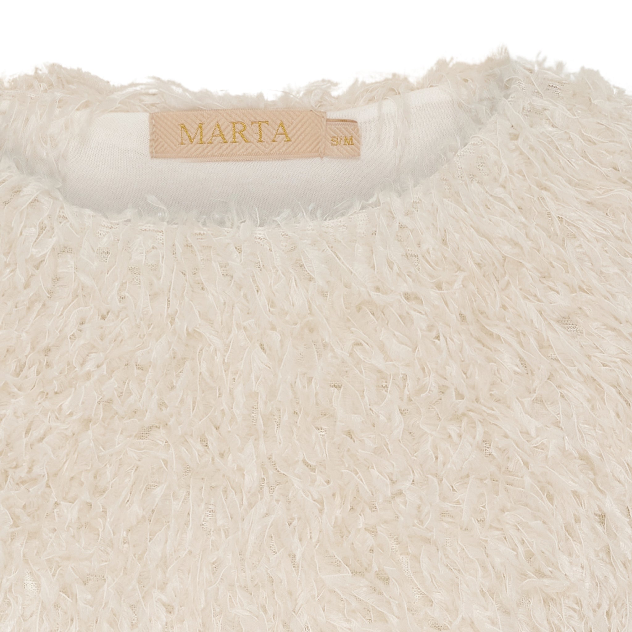 Marta du Chateau Desiree blouse beige - Online - Mode