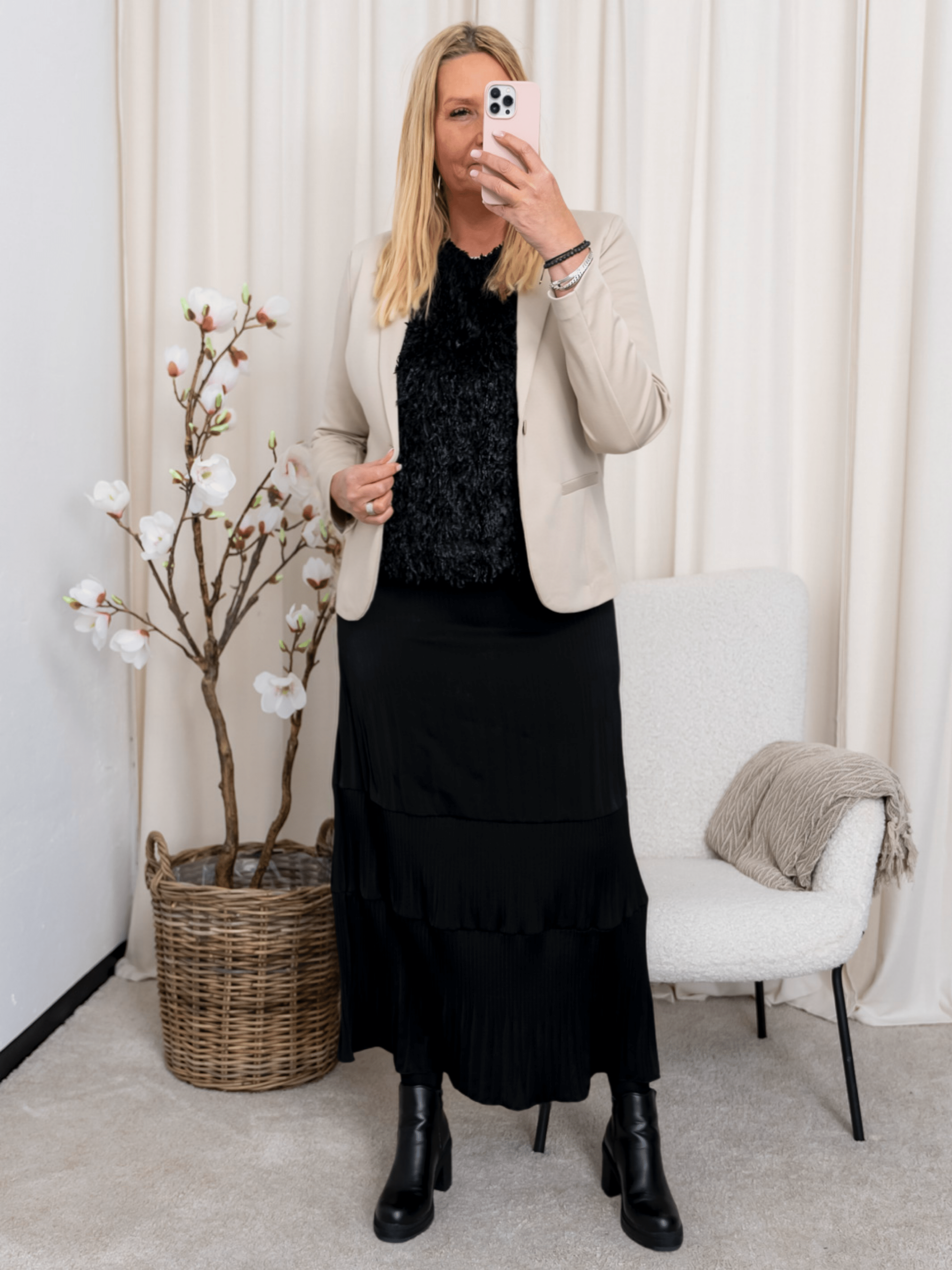 Marta du Chateau Desiree blouse black - Online - Mode