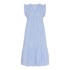 Marta du Chateau Elma dress sky blue print 2 - Online - Mode