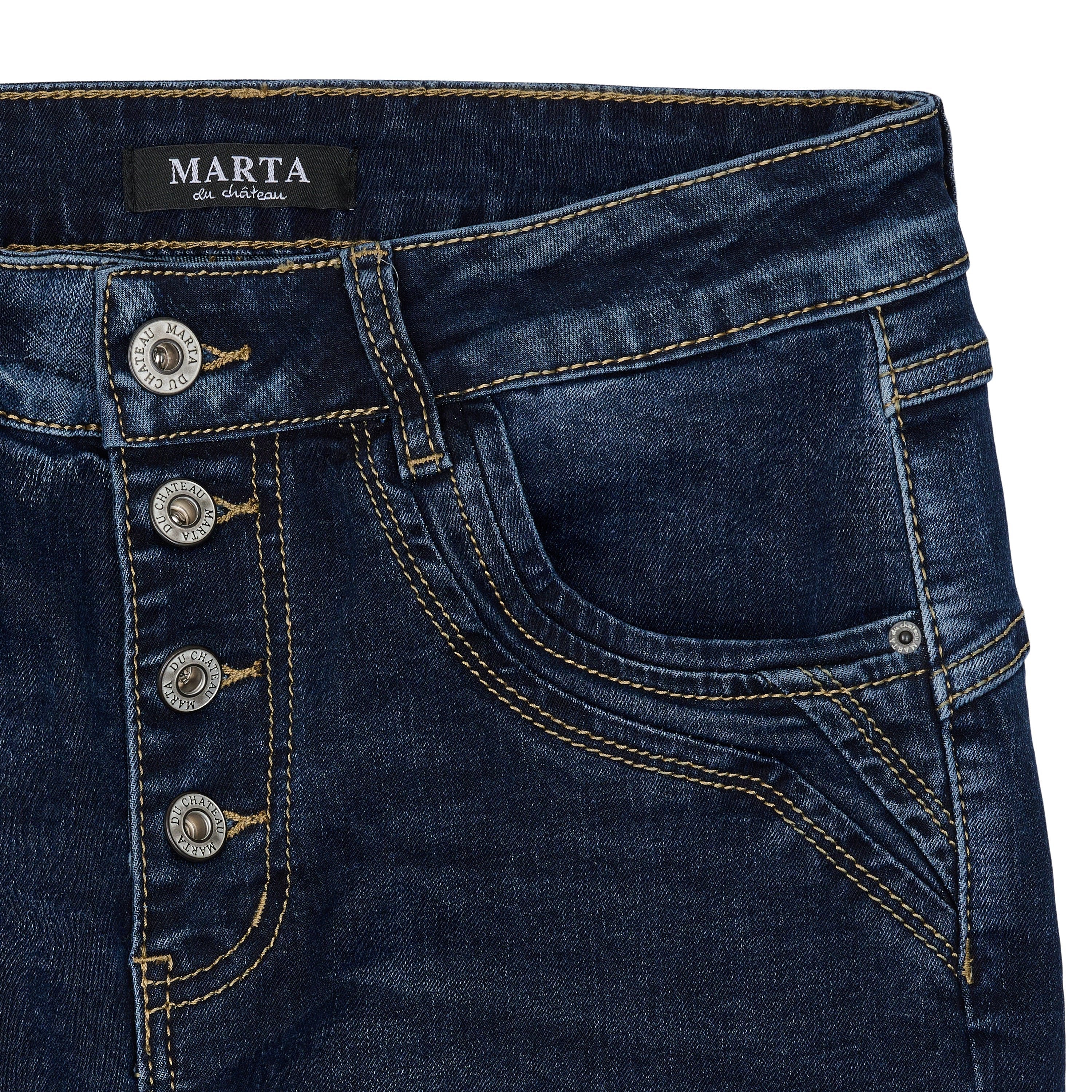 Marta du Chateau Emma 103 - U jeans dark denim blue - Online - Mode