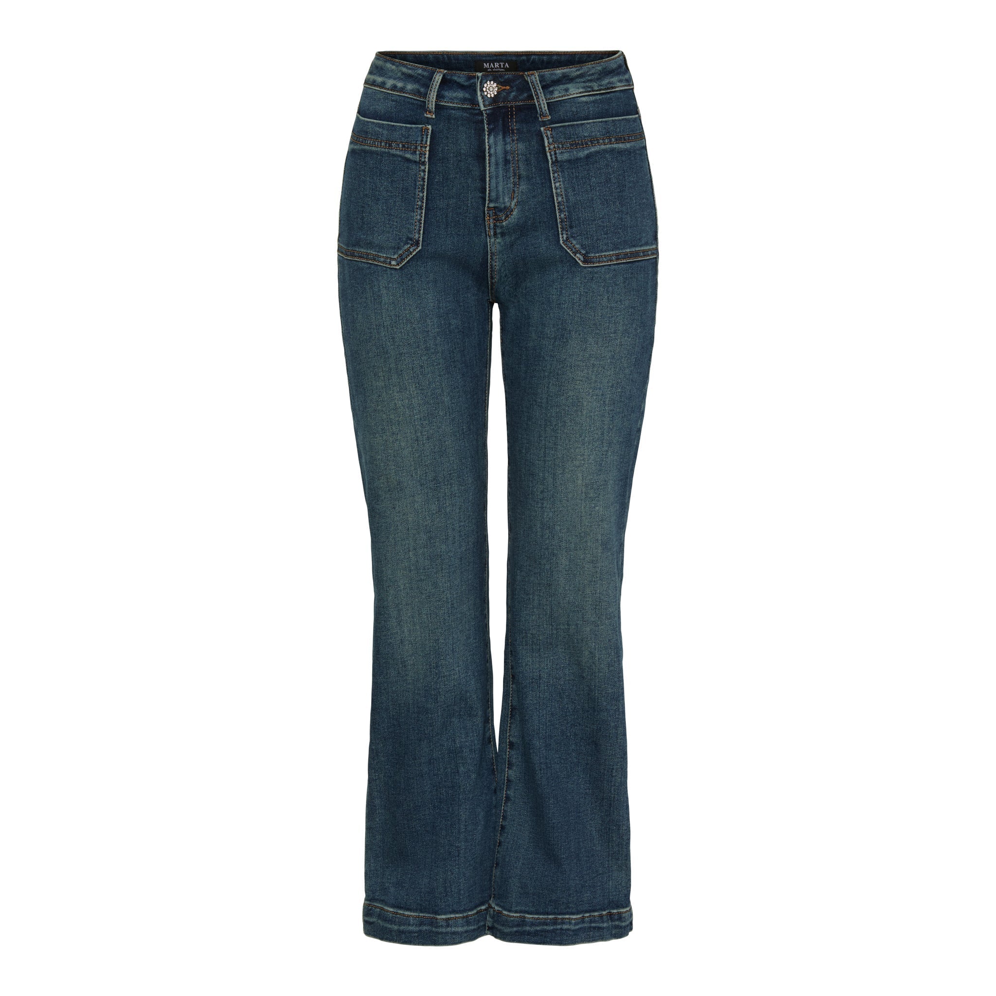Marta du Chateau Esmerelda jeans denim blue - Online - Mode