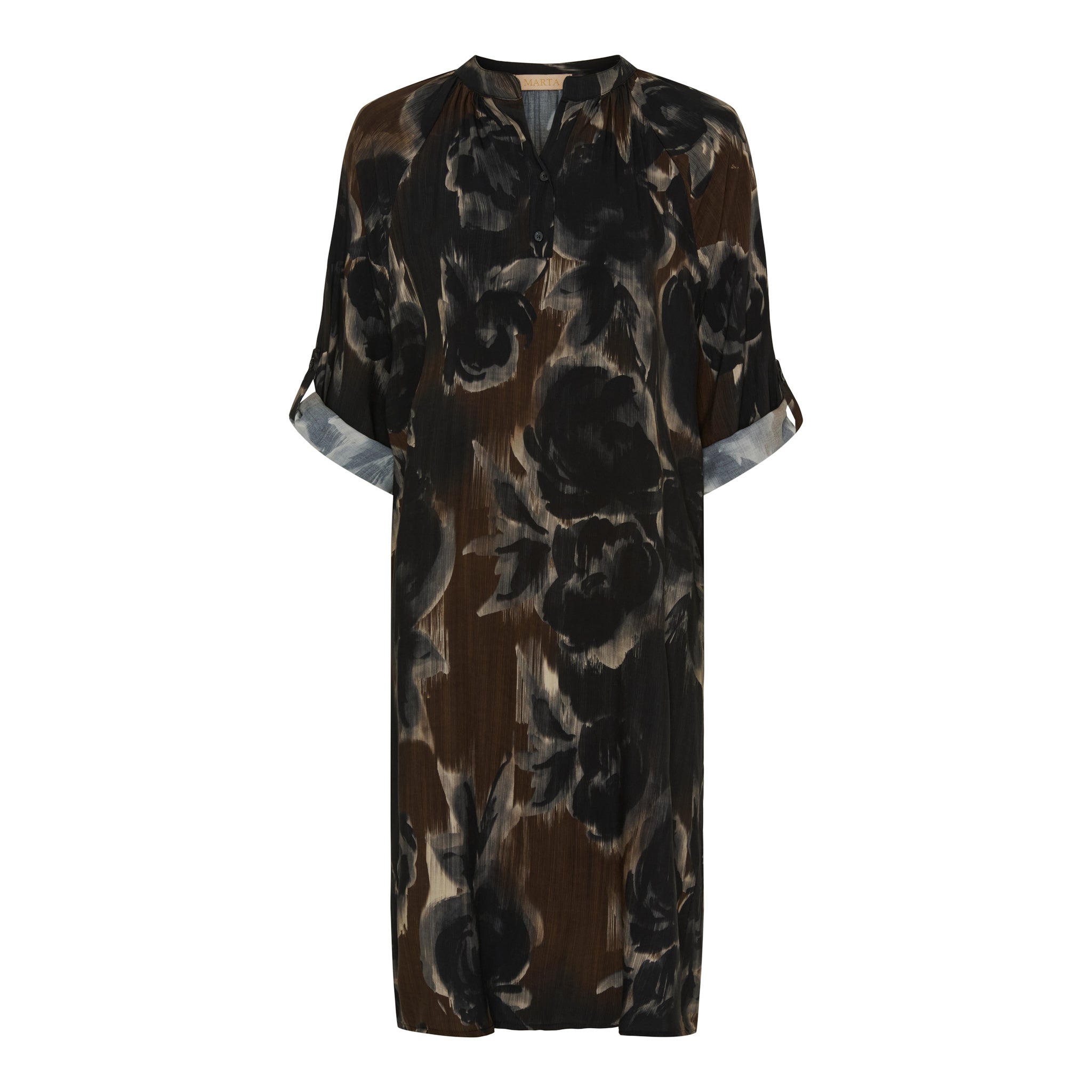 Marta du Chateau Evita dress nero HQ25 - Online - Mode