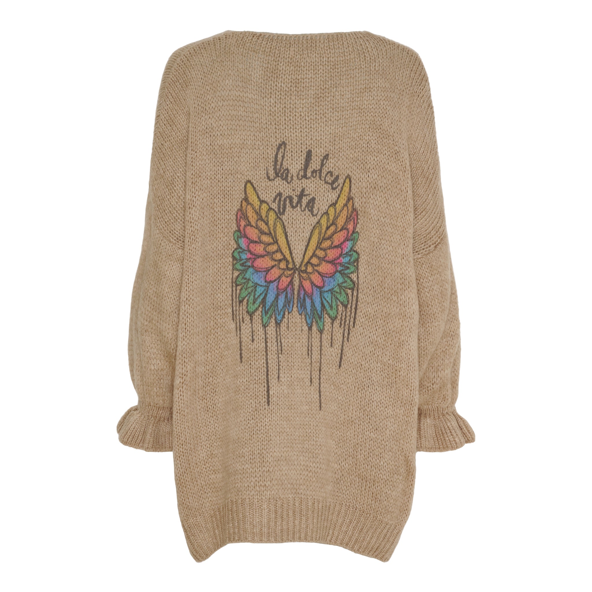 Marta du Chateau Floriane knit dress light fango - Online - Mode