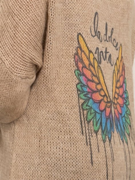 Marta du Chateau Floriane knit dress light fango - Online - Mode