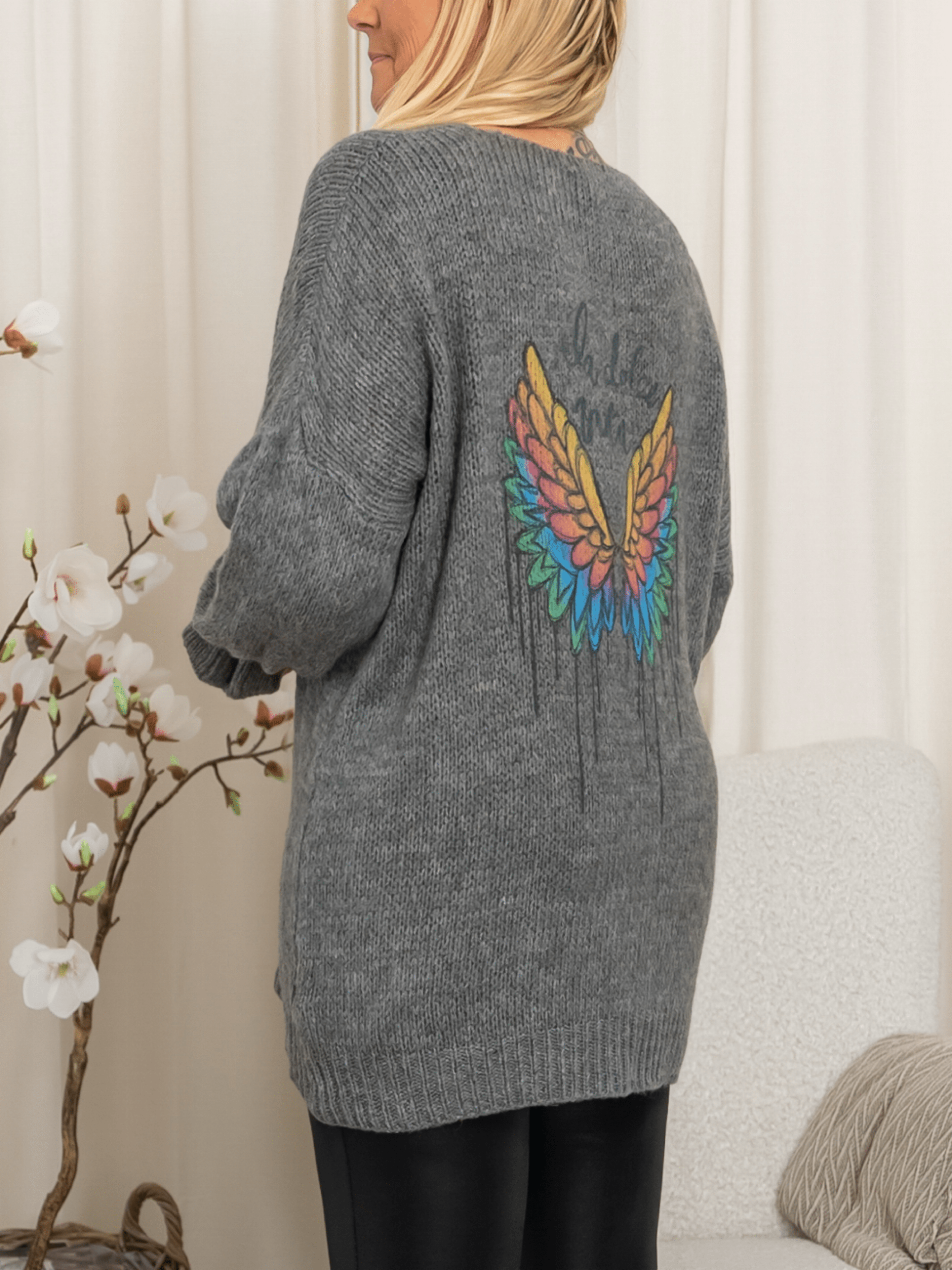 Marta du Chateau Floriane knit dress medium grey - Online - Mode