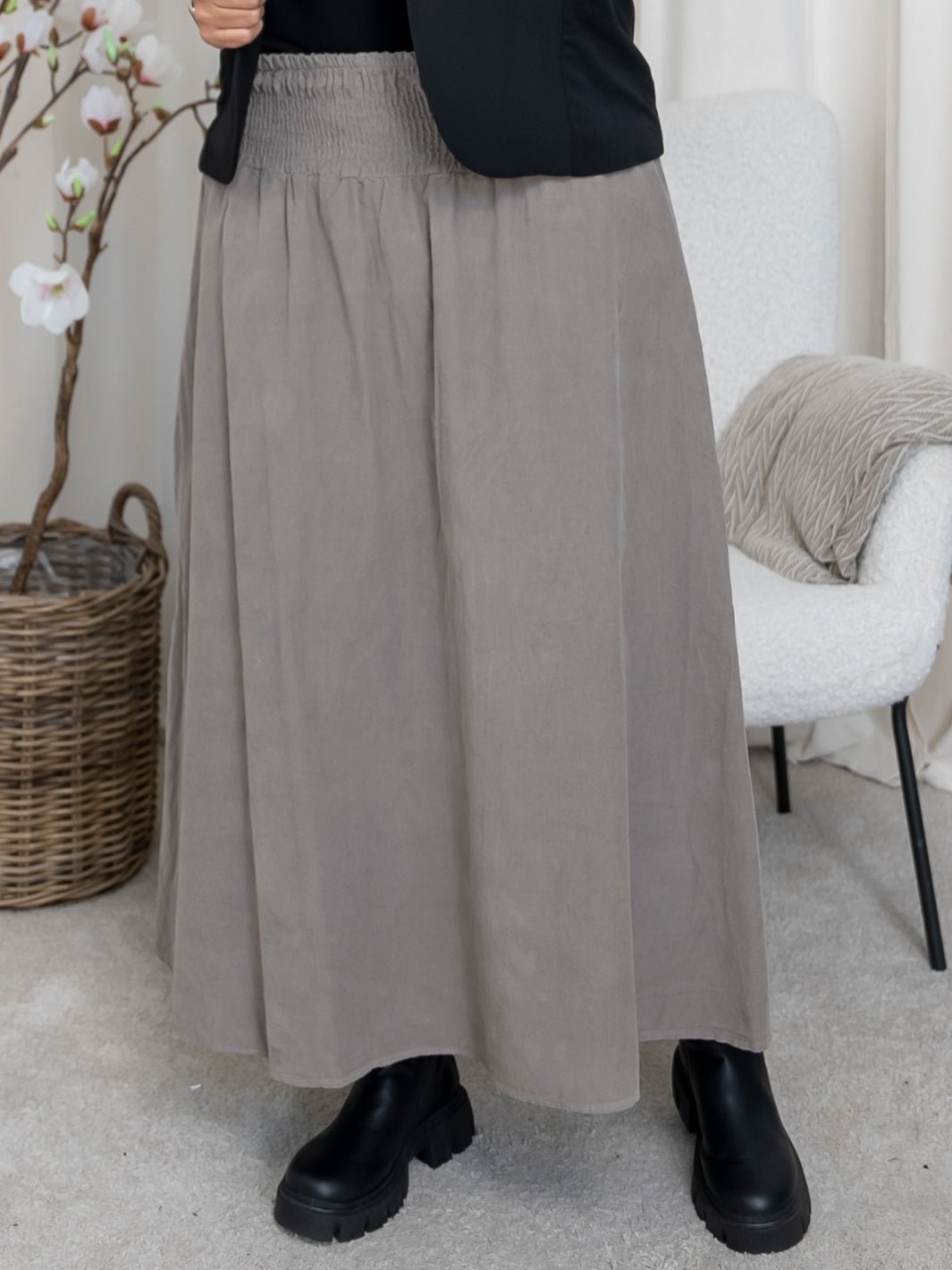 Marta du Chateau Francoise skirt fango - Online - Mode
