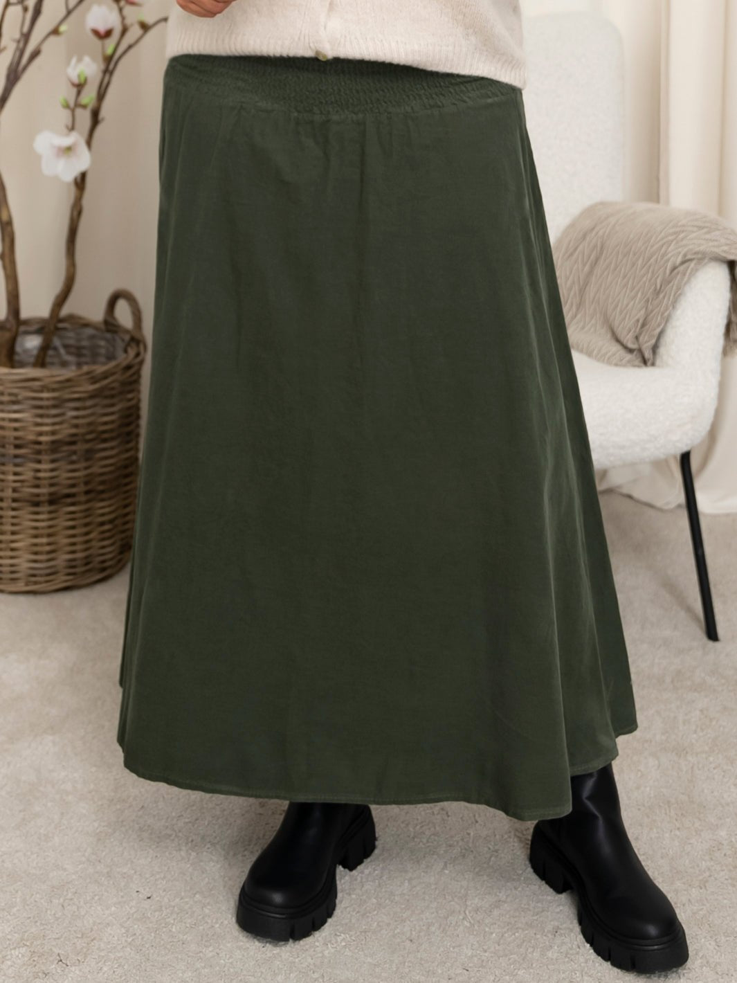 Marta du Chateau Francoise skirt military - Online - Mode