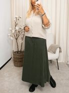 Marta du Chateau Francoise skirt military - Online - Mode