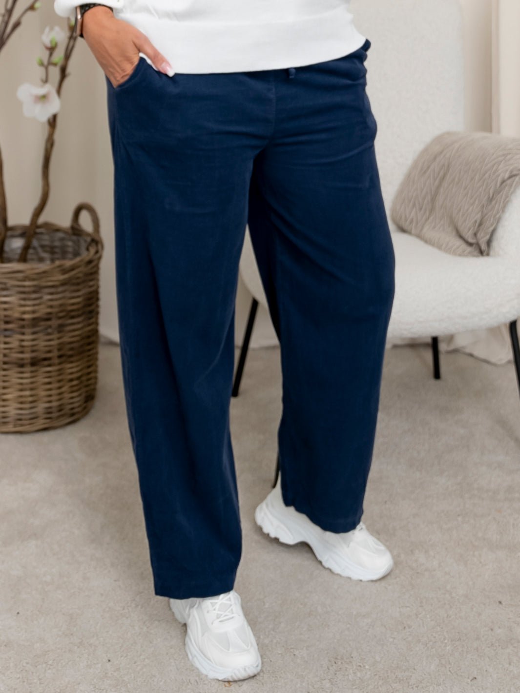 Marta du Chateau Gabrielle pants blue - Online - Mode