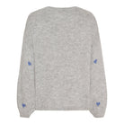 Marta du Chateau Georgina knit light grey/jeans - Online - Mode