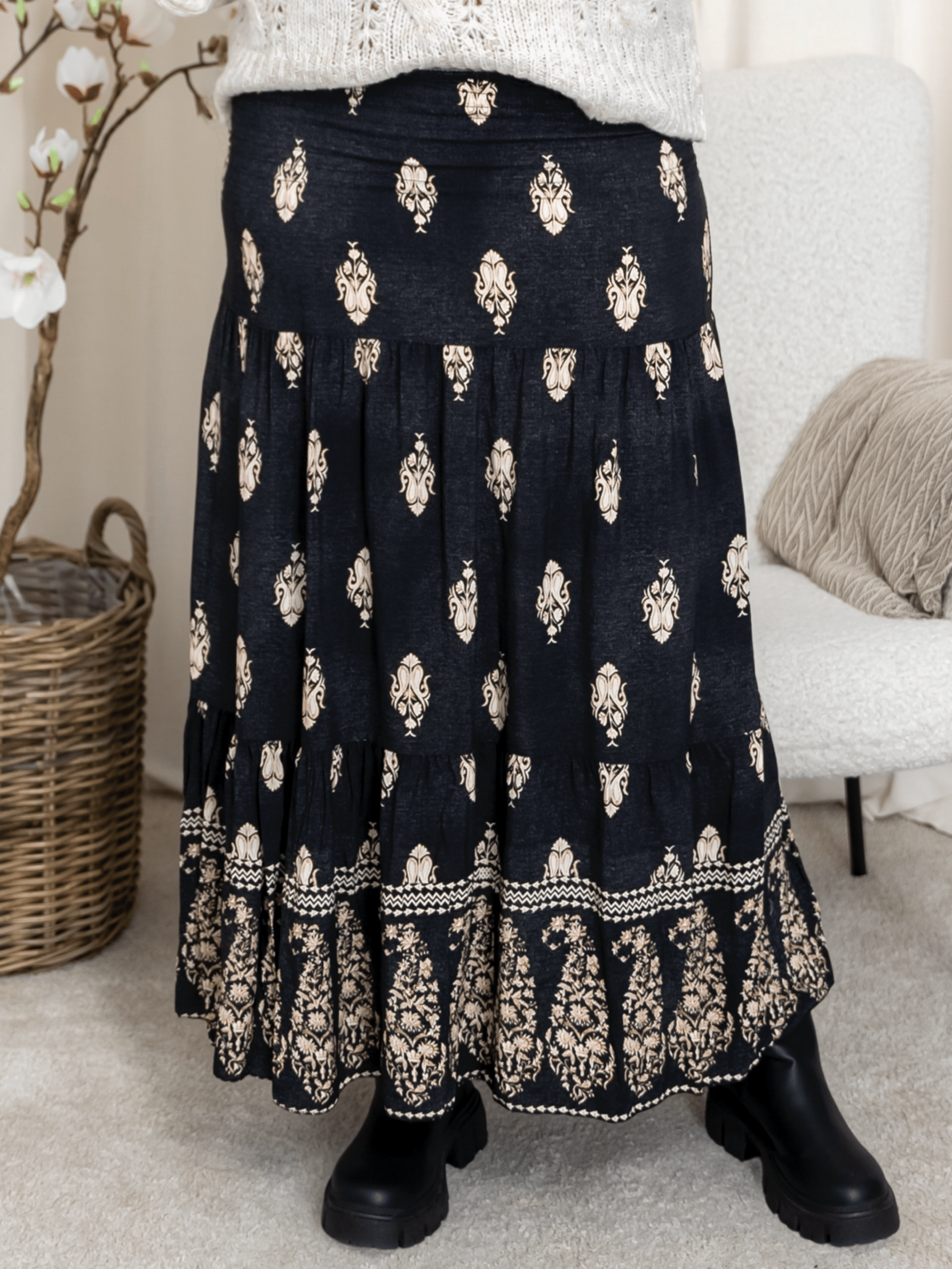 Marta du Chateau Helga skirt black gj6366 - Online - Mode