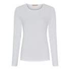 Marta du Chateau Ingrid longshirt tee white - Online - Mode