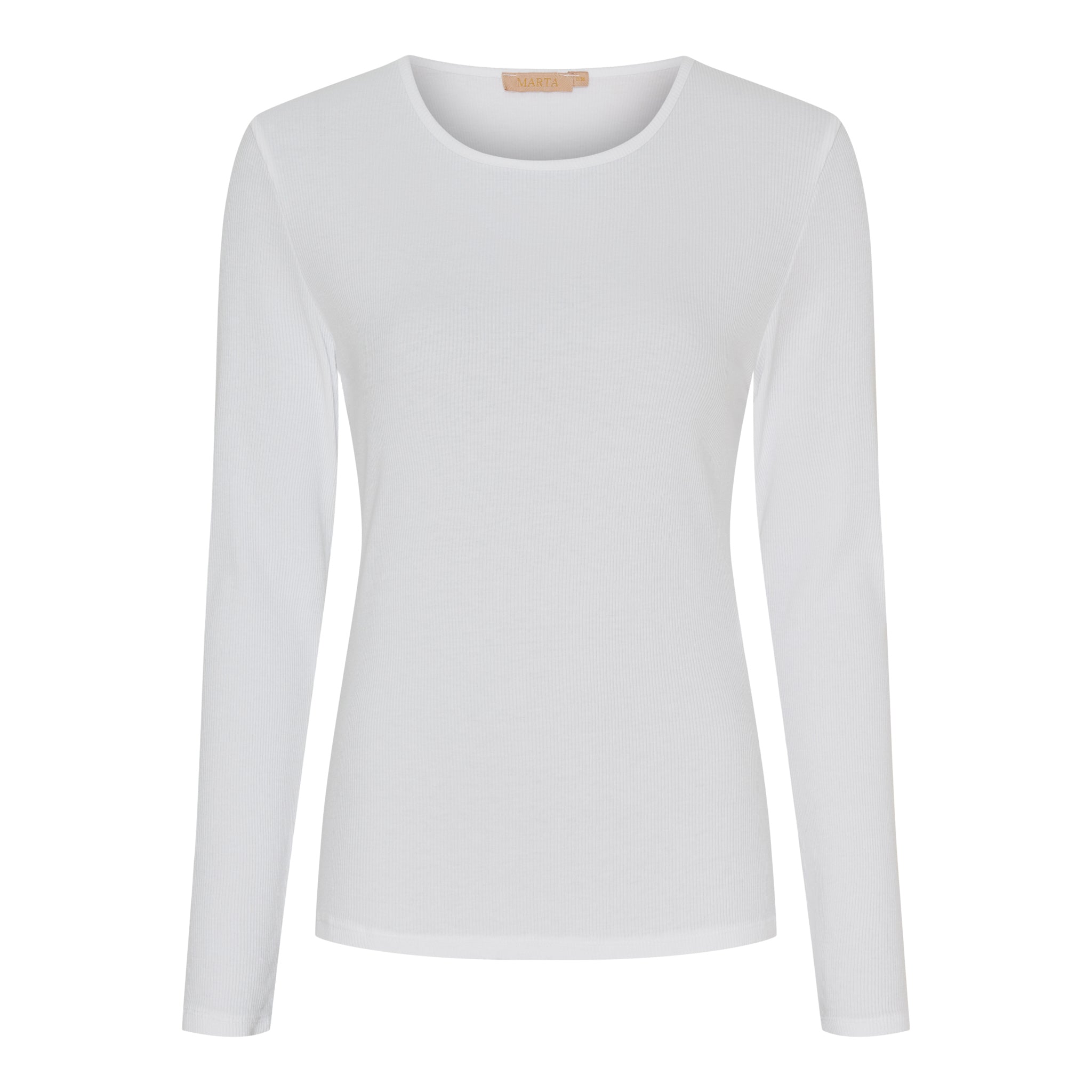 Marta du Chateau Ingrid longshirt tee white - Online - Mode