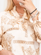 Marta du Chateau Joceline shirt beige 462 - Online - Mode