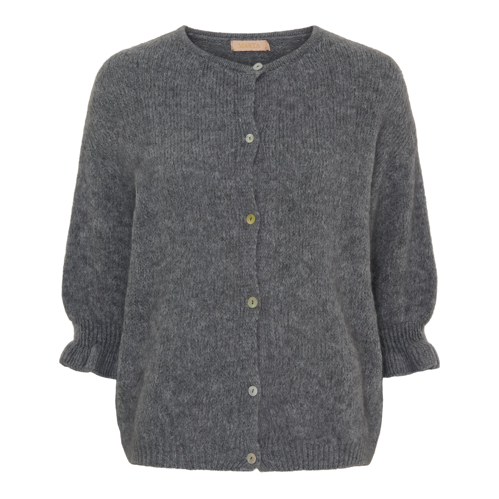 Marta du Chateau Juliana knit medium grey - Online - Mode