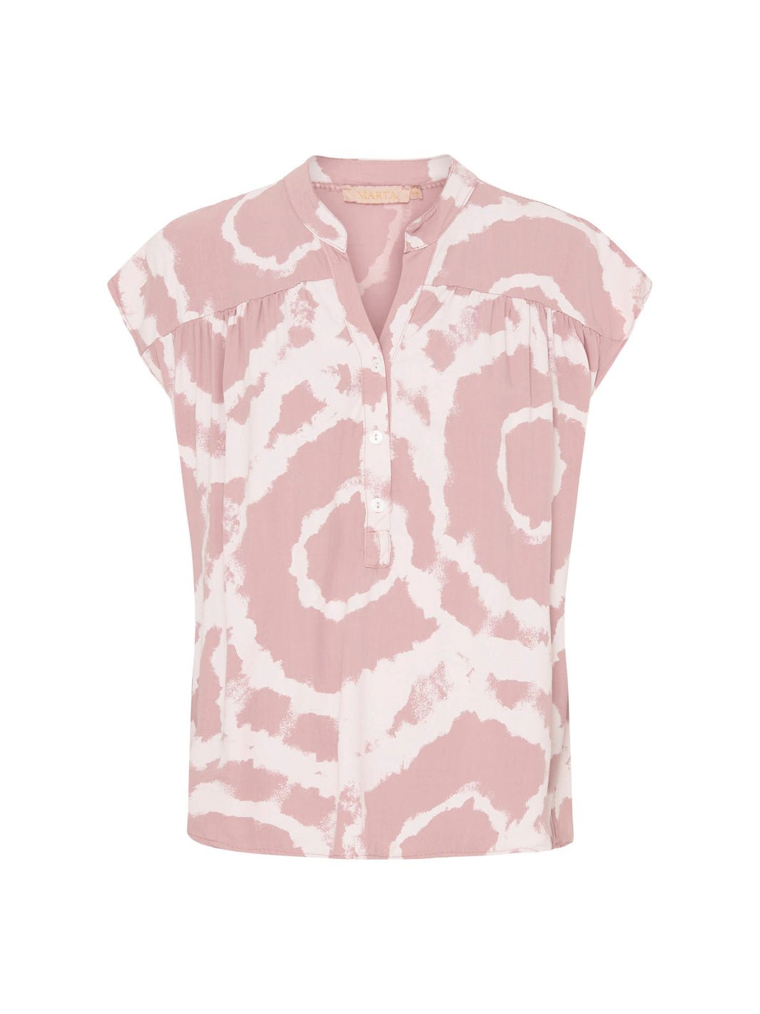 Marta du Chateau Kassandra shirt cipria rose - Online-Mode