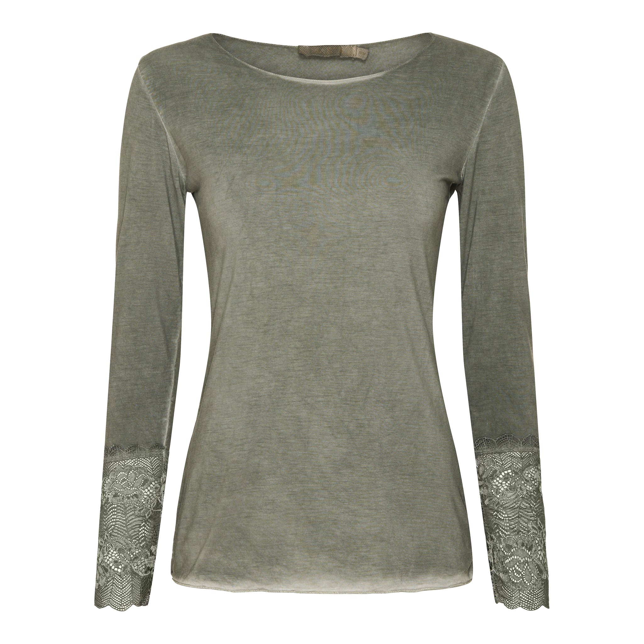 Marta du Chateau lace t-shirt army - Online - Mode