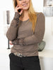 MDC lace t-shirt moro