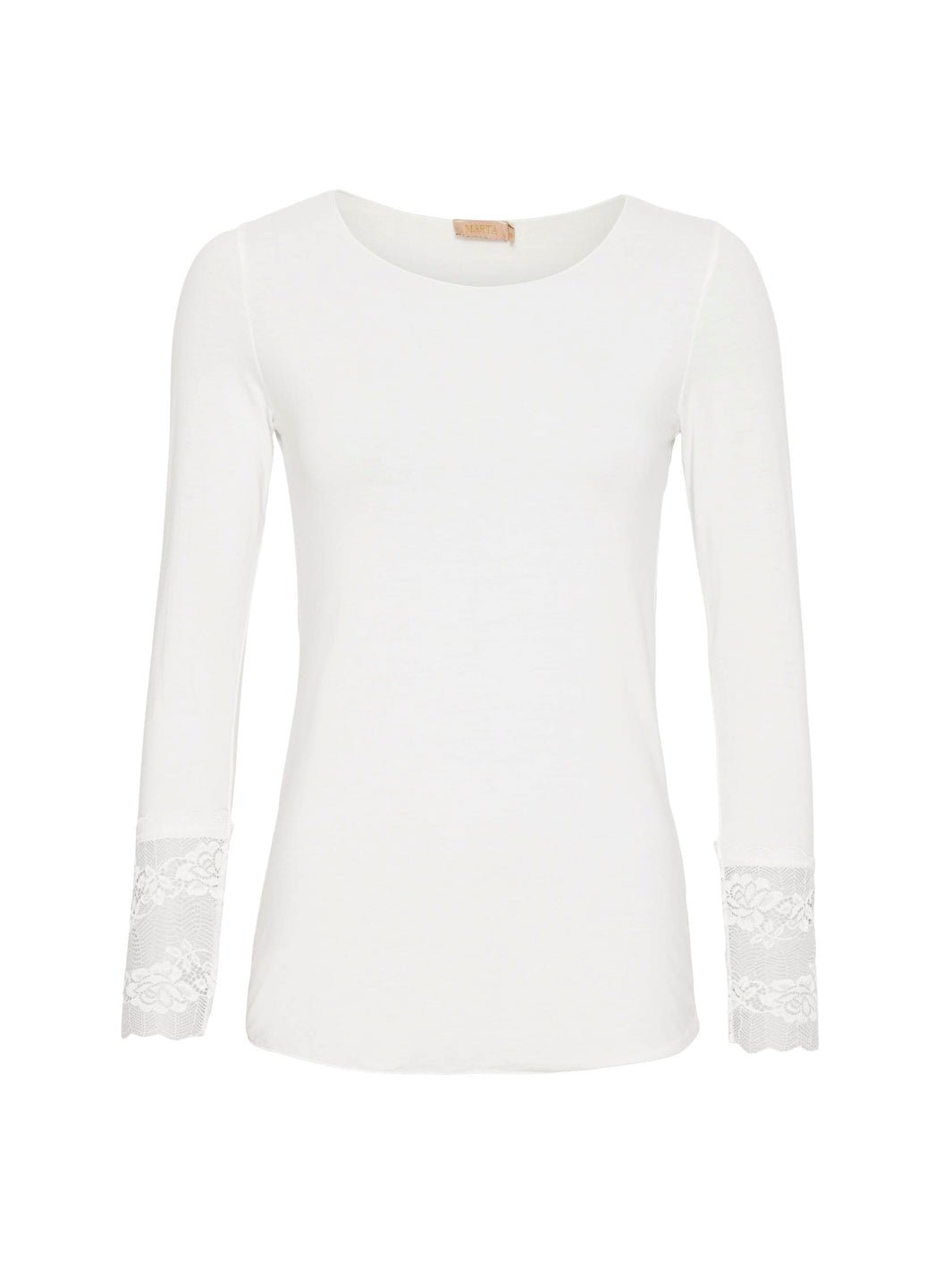 Marta du Chateau lace t-shirt white - Online-Mode
