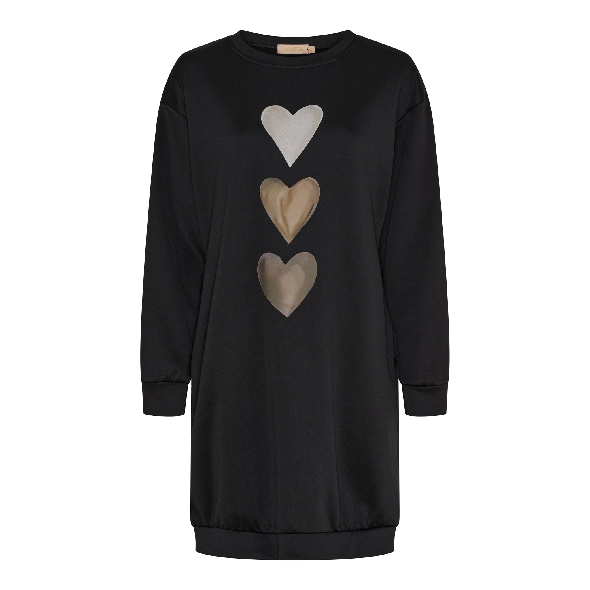 Marta du Chateau Livia Sweatdress black - Online - Mode