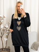 Marta du Chateau Livia Sweatdress black - Online - Mode