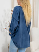 Marta du Chateau Lora blouse navy - Online - Mode