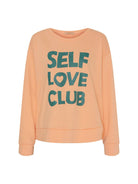 Marta du Chateau Luciana sweat salmone/siepe print - Online - Mode