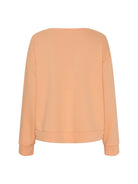 Marta du Chateau Luciana sweat salmone/siepe print - Online - Mode