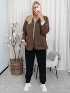 Marta du Chateau Lucile jacket caffe6 - Online - Mode