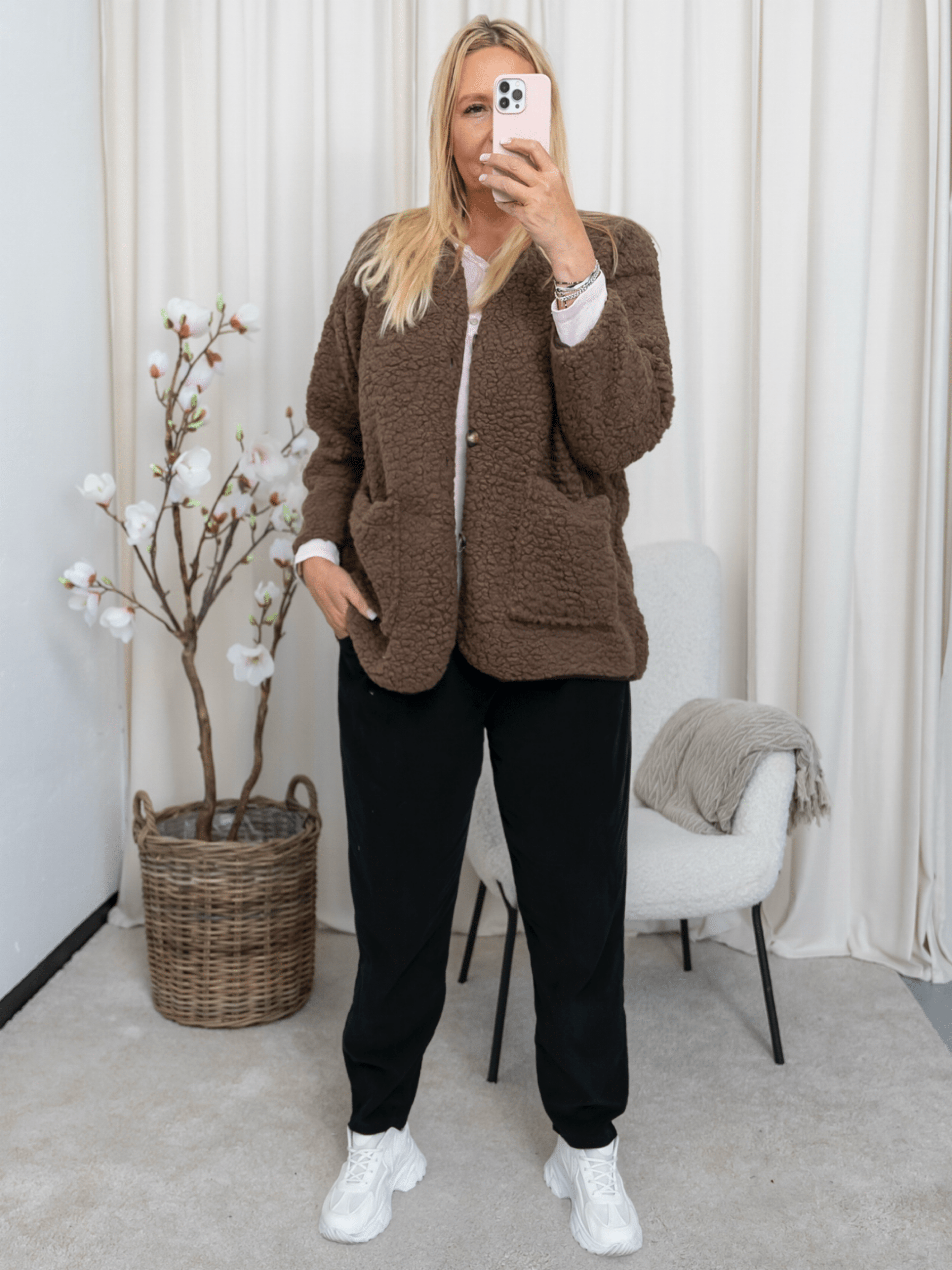 Marta du Chateau Lucile jacket caffe6 - Online - Mode