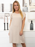 Marta du Chateau Maja dress beige - Online - Mode