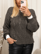 Marta du Chateau Manon knit fango - Online - Mode