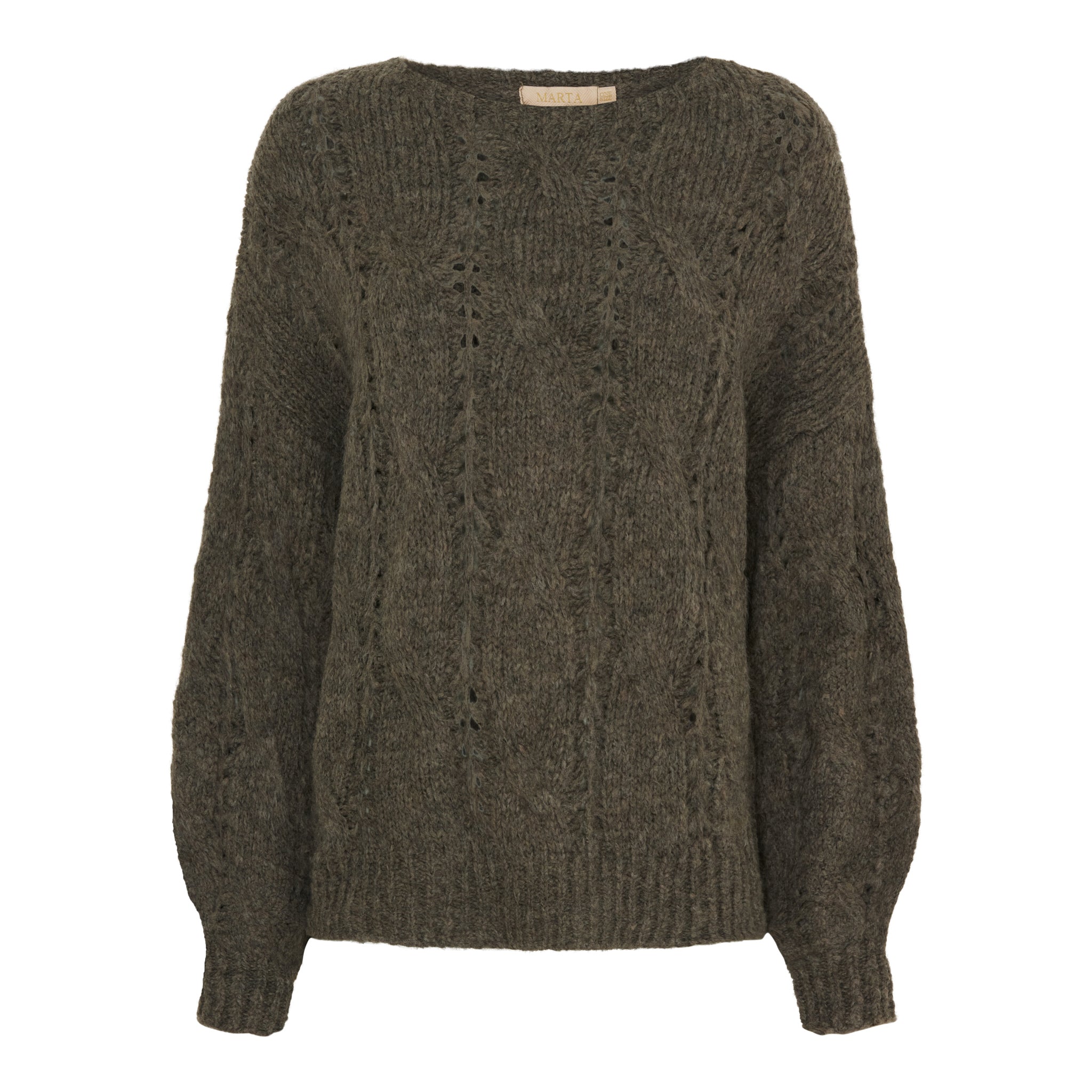 Marta du Chateau Manon knit fango - Online - Mode