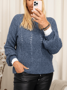 Marta du Chateau Manon knit jeans blue - Online - Mode