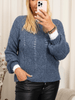 Marta du Chateau Manon knit jeans blue