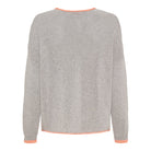 Marta du Chateau Margueritte knit perla/salmone - Online - Mode