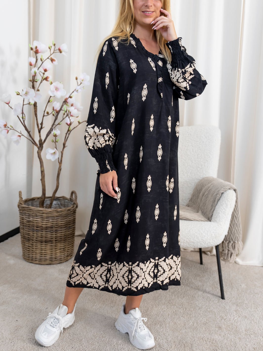 Marta du Chateau Mariana dress nero 7308tpf - Online - Mode