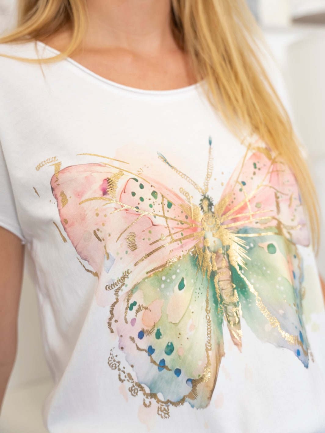 Marta du Chateau Marie 1535 t - shirt JS butterfly - Online - Mode