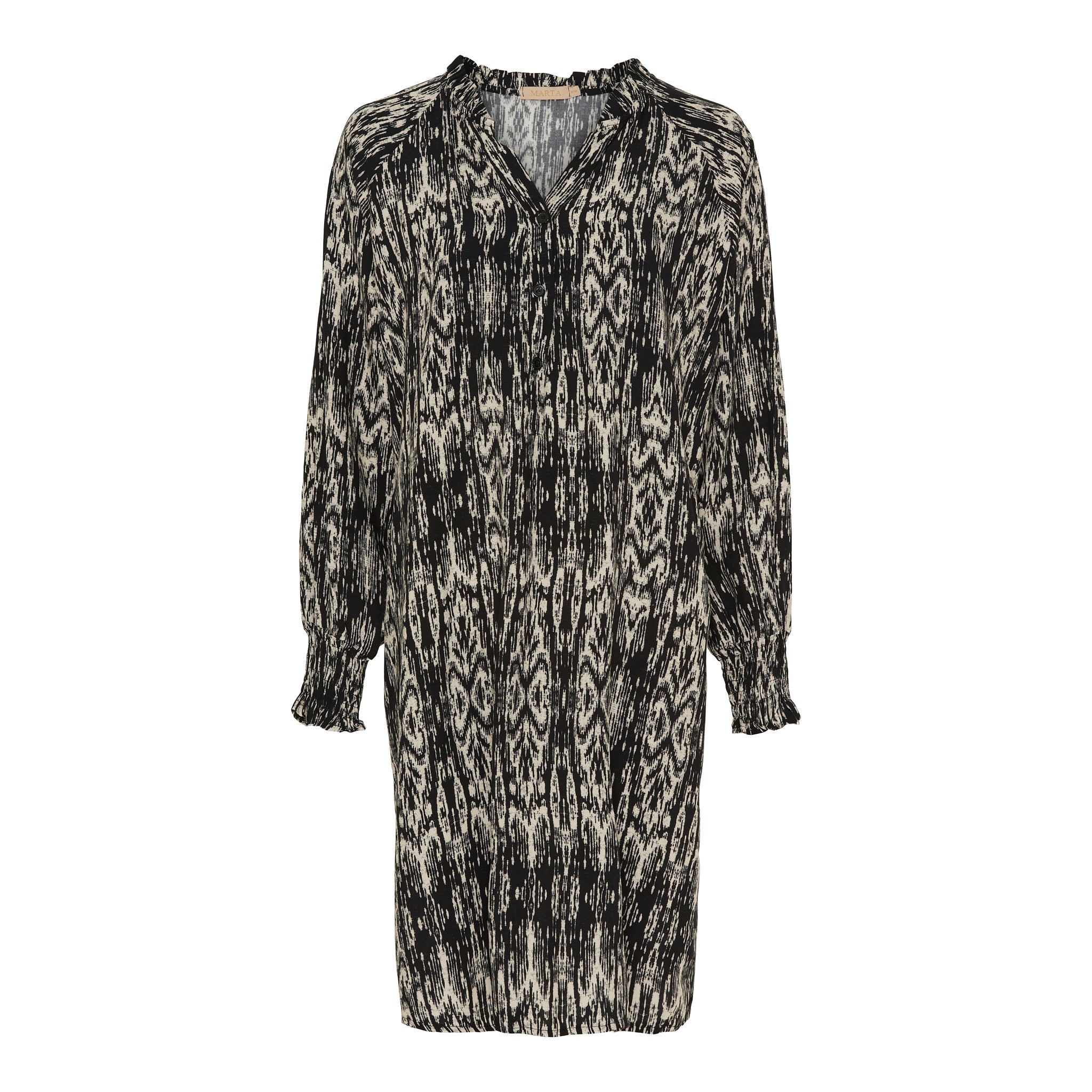 Marta du Chateau Mariela dress nero - Online - Mode