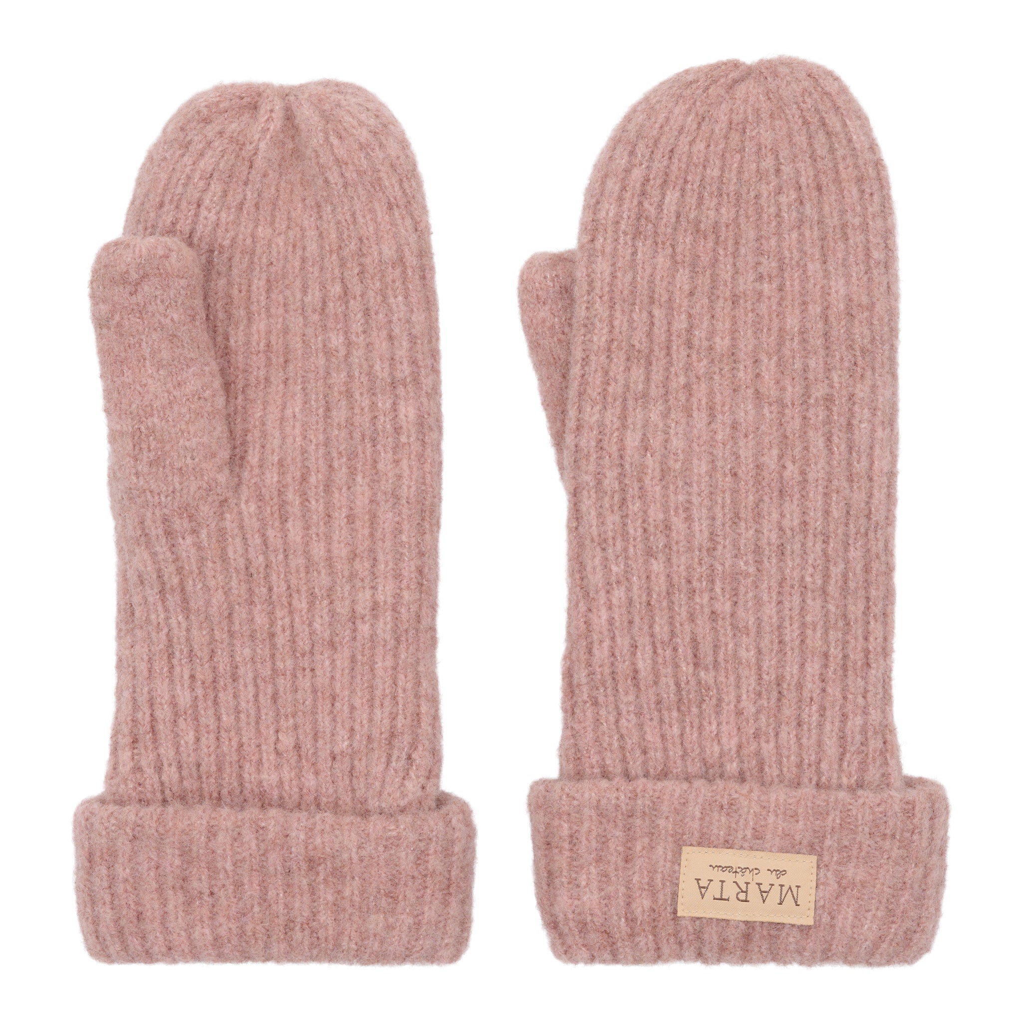 Marta du Chateau Marta knit mitten rose - Online - Mode