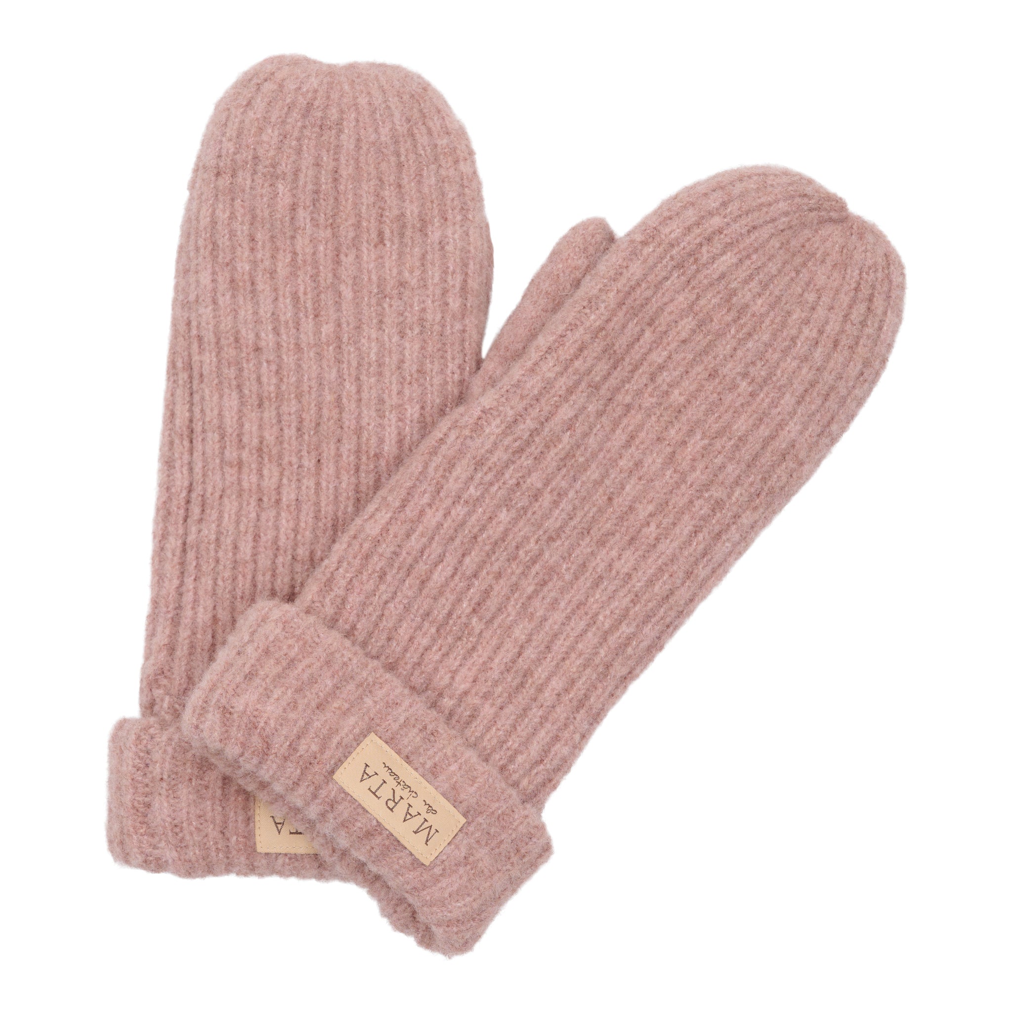 Marta du Chateau Marta knit mitten rose - Online - Mode