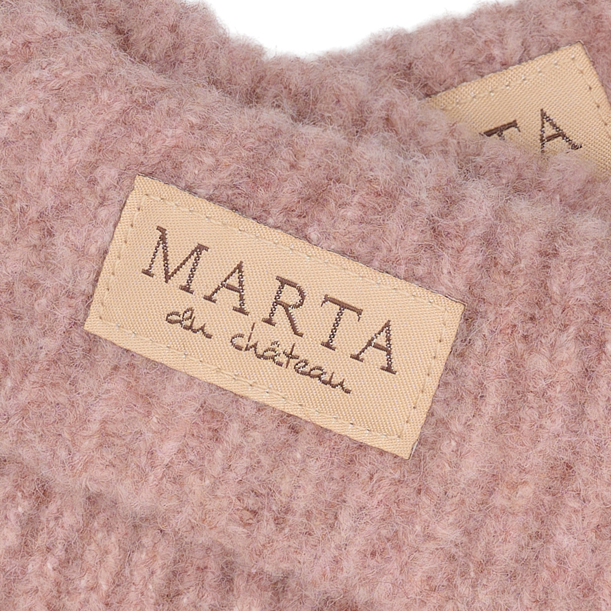 Marta du Chateau Marta knit mitten rose - Online - Mode